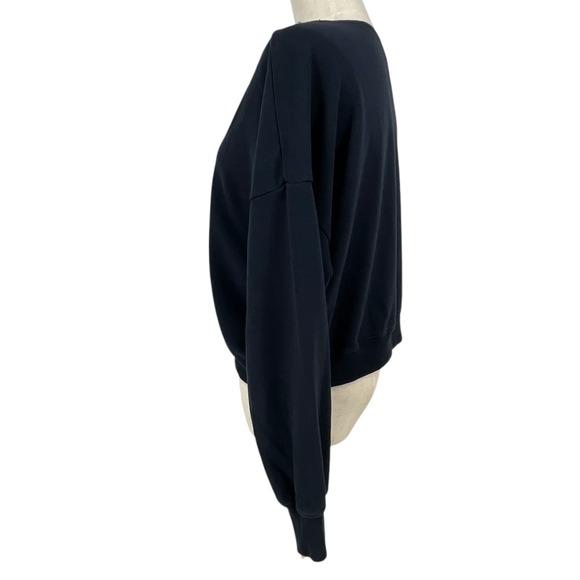 Hollister & Abercrombie Fitch Blue Sweatshirt Size S Cozy Fleece Lined - Picture 2 of 8